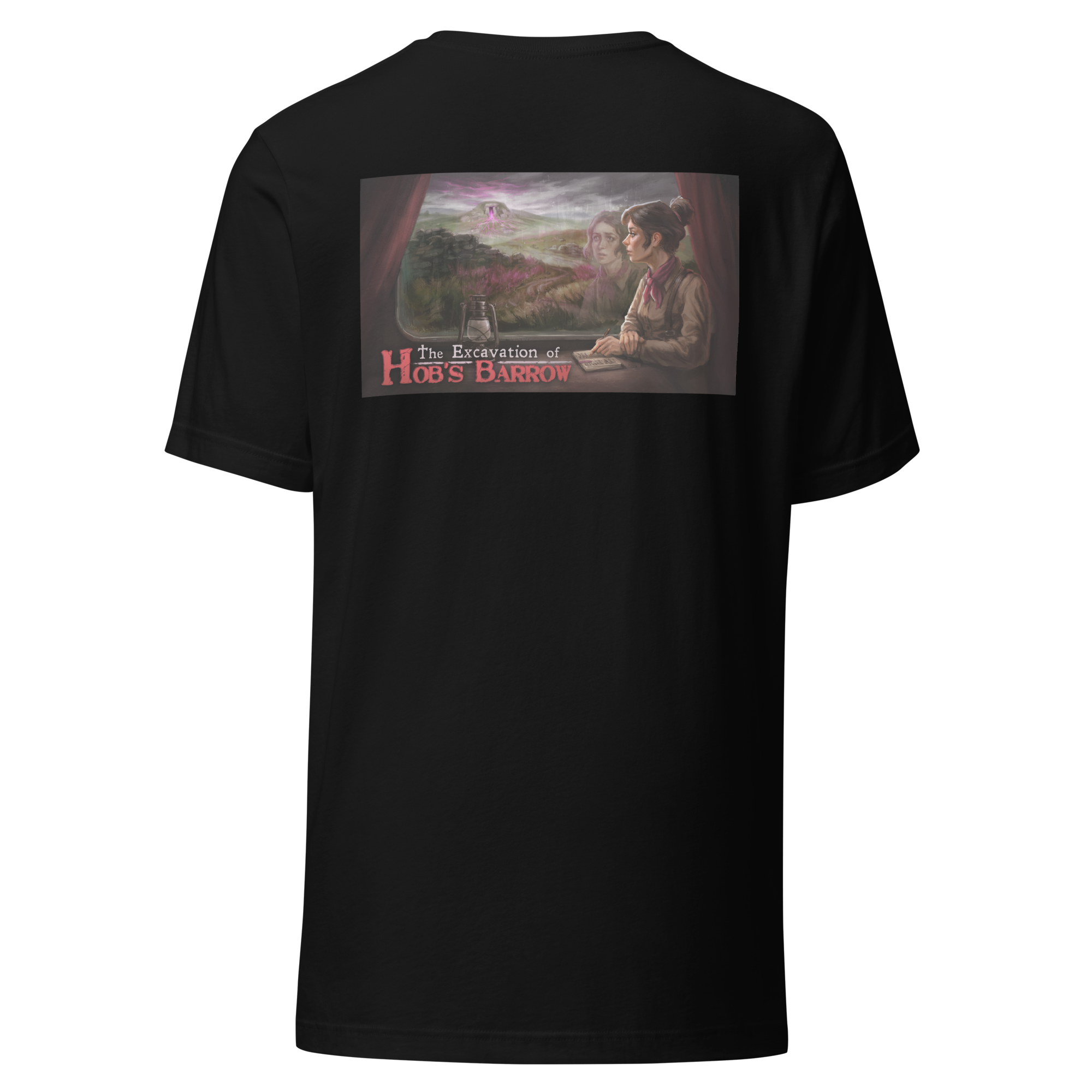 Hob's Barrow - Logo and Thomasina - T Shirt