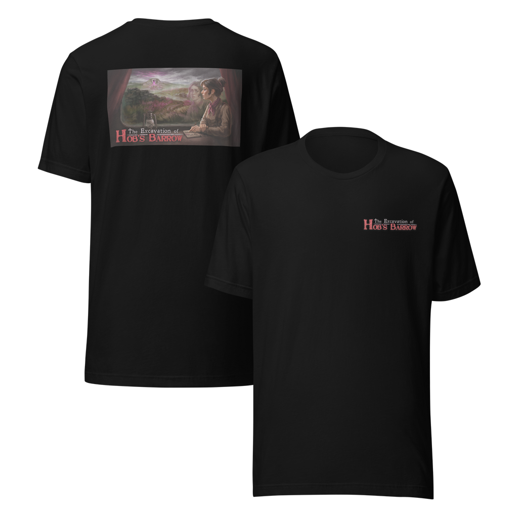 Hob's Barrow - Logo and Thomasina - T Shirt